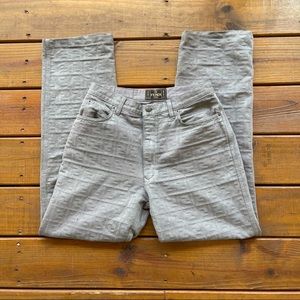 Vintage Fendi Monogram Jeans